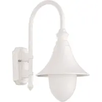 LCD Miranda utendørs vegglampe, hvit