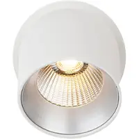 The Light Group SLC Cup innfelt LED-downlight hvit/sølv 2 700 K