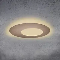 ESCALE Blade Open LED-vegglampe taupe Ø 79 cm