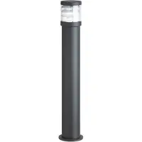 LCD Stibelysning 1267 med lameller grafitt Høyde 92 cm