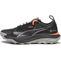 Puma Voyage NITRO 3 Gore-Tex Women's Trail Running Shoes, Shoes, Black/Neon Sun, 41