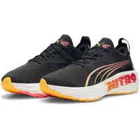 Puma ForeverRun NITRO Women's Running Shoes, Sports, Black/Sun Stream/Sunset Glow, 37