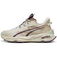 Puma Fast-Trac NITRO 3 Trail Running Shoes Women, Shoes, Desert Dust/Oak Branch/Midnight Plum, 40.5