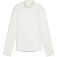 Puma Lucy Long Sleeve Mockneck Golf Top Women, Clothing, Warm White, XL