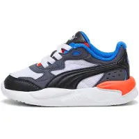 Puma X-Ray Speed AC Babies' Trainers, Shoes, White/Black/Hyperlink Blue, 21