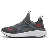 Puma Softride Enzo 5 Running Shoes, Shoes, Cool Dark Gray/Red/White, 48