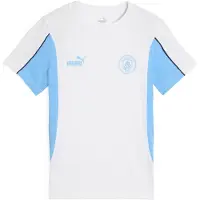 Puma Manchester City ftblARCHIVE Tee Men, Sport, White/Light Blue, XS