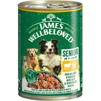 James Wellbeloved Senior Dog Hypoallergenic lam og kylling i paté - Økonomipakke: 12 x 400 g
