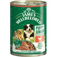 James Wellbeloved Junior Dog Hypoallergenic kylling i paté - Økonomipakke: 12 x 400 g