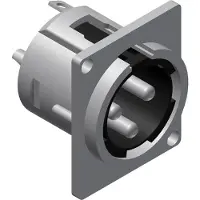 Procab AV-adapter VC3MDL-panelkontakt - 3-pins hann XLR-kontakt