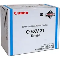 Canon C-EXV 21 - Cyan - original - tonerpatron - for imageRUNNER C2380i, C2880, C2880i, C3380, C3380i, C3580, C3580i, C3580Ne