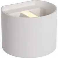 Lucide Vegglampe Xio, bredde 13 cm, hvit
