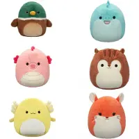Squishmallows W21 Fuzz-a-mallows 30 Cm Bamse Assortert