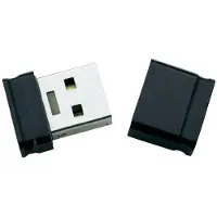 Intenso - USB-flashstasjon - 4 GB - USB 2.0 - svart
