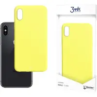 3MK matt deksel til iPhone X / XS – gul