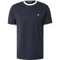 Lyle & Scott Ringer Kortarmet T-skjorte