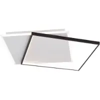 Orion LED-taklampe Emanuel, hvit/svart