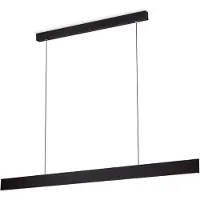 Orion Carrara LED-hengelampe, svart, høydejusterbar, CCT