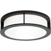 Orion Henry utendørs vegglampe, Ø 30 cm antrasitt