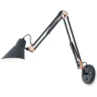 Orion Vegglampe for ungkarer med fjærbalanser og bryter