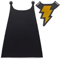 Maki Black Adam mantel med brystplate