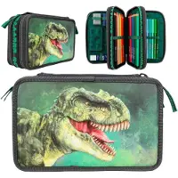 Depesche Dino World - T-rex - Triple Pencil Case