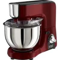 Russell Hobbs 23480-56, Elektrisk visp, Sort, Rød, Vispe, Elte, Miksing, 5 l, 1,5 l, Rustfritt stål