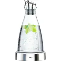 EMSA FLOW - Kjølekaraffel - 1 L - rustfritt stål, glass