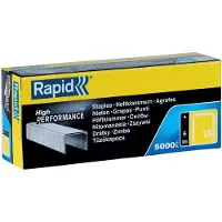 Rapid 13/6mm Galvanised Staples (Pack 5000)