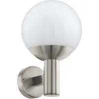 Eglo NISIA-Z outdoor wall lamp stainless steel/white