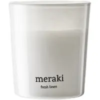 Meraki Duftlys - 2-pack - 2x60g - Fresh Linen - - OneSize - Duftlys