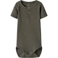 Name it Body k/e - Noos - NbmKab - Bungee Snor/Melange - - 50 - Kortermet body