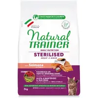 Trainer Natural Cat Trainer naturlig sterilisert laks - 3 kg