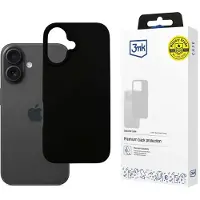 3MK silikonetui til iPhone 16 Plus – svart