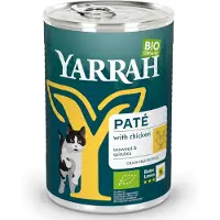 Yarrah Prøvepakke "økologisk pâté" 6 x 400 g - Fisk og økologisk kylling