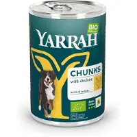 Yarrah Økonomipakke Organic - Økologisk kylling med økologisk brennesle & Økologisk tomat 12 x 405 g