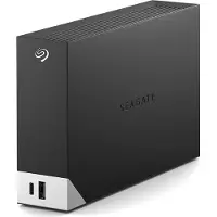 Seagate One Touch with hub STLC20000400 - Harddisk - 20 TB - ekstern (stasjonær) - USB 3.0 - svart - med Rescue Data Recovery