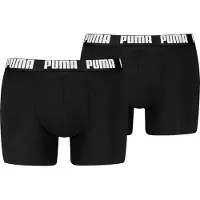 Puma Boxershorts - 2-pack - Black/Black - - L - Large - Boxershorts