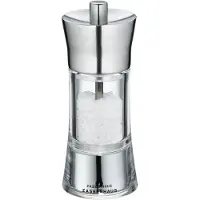Zassenhaus 035292, Salt- og pepperkvern, Rustfritt stål, Transparent, Akryl, Rustfritt stål, Pepper, Salt, 58 mm, 58 mm