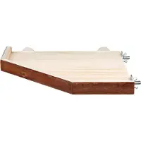 Trixie Corner Shelter Platform Bark Wood 28x28cm