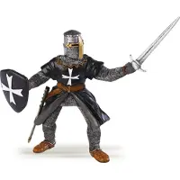 Papo Hospitaller Ridder m. Sverd - H: 11 cm - - OneSize - Lekefigur