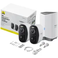 Baseus N1 Plus 2k 2-cam Kit Videoovervåkingssett