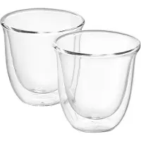 De'Longhi De’Longhi 5513214591, Gjennomsiktig, Glass, 2 stykker, Klar