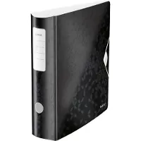 Leitz Brevordner Active PP WOW A4/80mm Sort