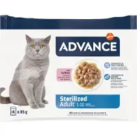 Affinity Advance Advance Feline Sterilized kalkun - 52 x 85 g