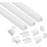 D-Line Cable duct kit 22x22mm 3x Cable duct/Accessories 1.0m