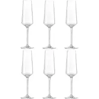 Leonardo Puccini, Champagneglass (fløyte), 280 ml, Glass, Gjennomsiktig, Klar, CE