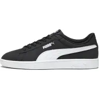 Puma Smash 3.0 Buck Sneakers, Shoes, Black/White, 42
