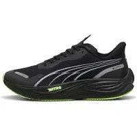 Puma Velocity NITRO 3 GTX Running Shoes Men, Shoes, Black/Silver/Fizzy Apple, 44