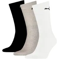 Puma Sokker - 3-pack - Sport - Hvit/Grå Melert/Svart - - 43/46 - Sokker